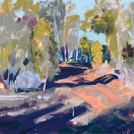 A Place for Lunch - Acrylic on Canvas 56x76cm