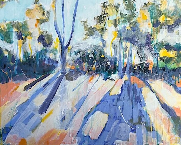 Dazzling - Acrylic on Canvas 41x50cm