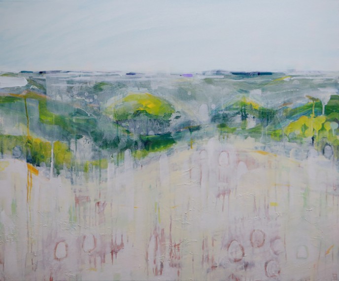 From Maders Gate - Aerosol and Acrylic on Canvas 76x91cm - Winner 2019 NMAS Art Excellence Award