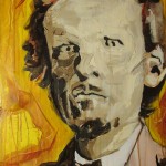 Malacki Reidy Meagher 1833-1906, a convict made good. Acrylic on Canvas - 610x460mm