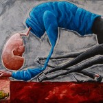 SOLD Matthew 25:14-30 - Mixed Media on Canvas 700x900mm