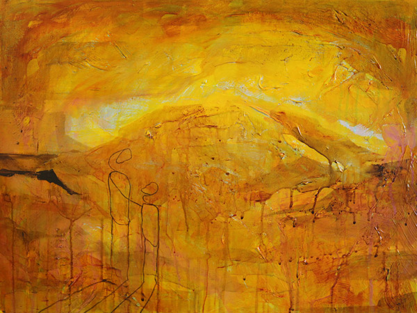 SOLD Morning Light - Acrylic on Canvas  - 46x61cm