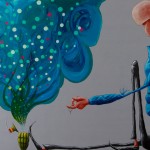 SOLD The Colour of Surprise - Acrylic on Canvas 700x900mm